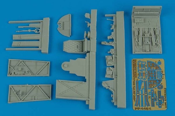 Ensemble de cockpit à verrière en forme de larme Aires 4464 Typhoon Mk.IB, échelle 1/48, Hasegawa