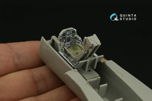 Quinta Studio QD48277 F/A-18А 3D-Printed &amp;amp; coloured Interior on decal paper (HobbyBoss) 1/48 – immagine 10