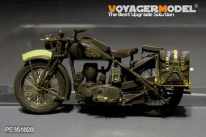 Voyager Model PE351020 WWII British B.S.A M20 Military Motorcycle upgrade set For TAMIYA 35316 1/35 – Bild 3