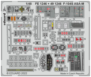 Eduard 491246 F-104S ASA-M KINETIC 1/48 – Bild 2