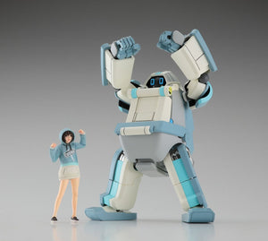 Hasegawa 64793 Creator Works MechatroChunk 02 &amp;#39;Grayish Mint&amp;#39; &amp;amp; Support Girl 1/35 – imagen 4