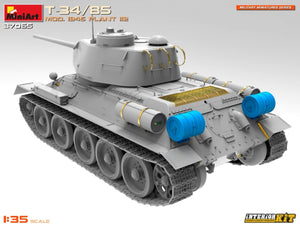 MiniArt 37065 T-34/85 MOD. 1945. PLANT 112. INTERIOR KIT 1/35 – zdjęcie 6