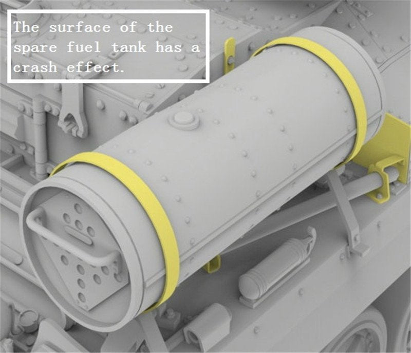 Gecko Models 35GM0001 CRUISER TANK MK.II ACS WITH INTERIOR 1/35 – zdjęcie 6