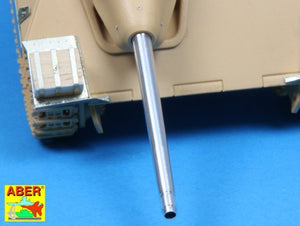 Aber 35L-121 German early 75 mm Pak39 L/48 barrel for Hetzer without muzzle brake Tamiya 1/35 – immagine 6