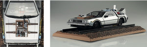Aoshima 06699 Time Machine from Back to the Future Part III Railroad 1/24
