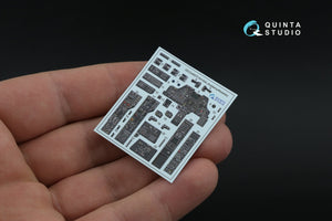 Quinta Studio QDS-48572 AH-64A 3D-Printed &amp;amp; colored Interior on decal paper (Academy/Modelist) (small version) 1/48 – image 2
