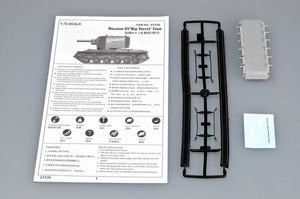 Trumpeter 07236 Soviet KV &amp;quot;Big turret&amp;quot; tank 1/72 – Bild 3