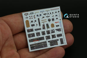Quinta Studio QD48229 He 219 3D-Printed &amp;amp; coloured Interior on decal paper (Tamiya) 1/48 – Bild 10