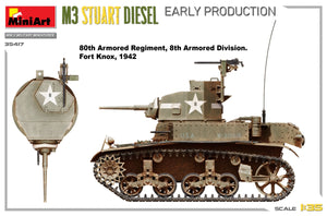 MiniArt 35417 M3 Stuart Diesel Early Production 1/35 – immagine 4
