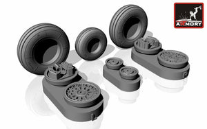 Armory Models AW48019 AERO L-39 Albatros wheels 1/48 – Bild 2