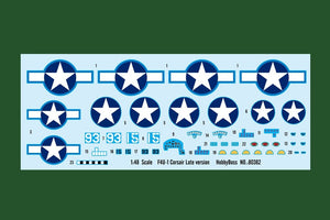 Hobby Boss 80382 F4U-1 Corsair Late version 1/48 – immagine 3