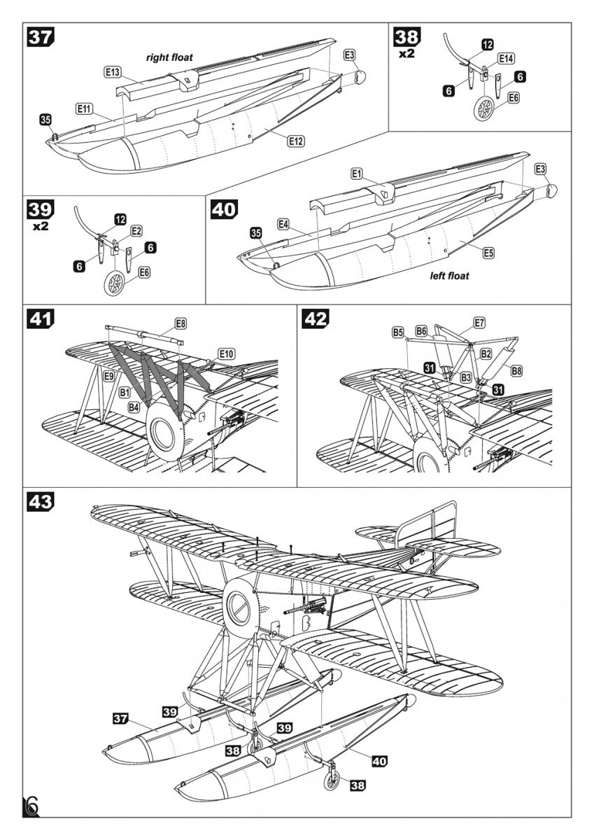 Armory Models 48004 Fairey Flycatcher British Interwar FAA Floatplane Fighter, Late (Metal) 1/48 – image 7