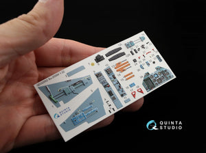 Quinta Studio QD32002 Su-25SM 3D-Printed &amp;amp; coloured Interior on decal paper (for Trumpeter kit) 1/32 – immagine 4