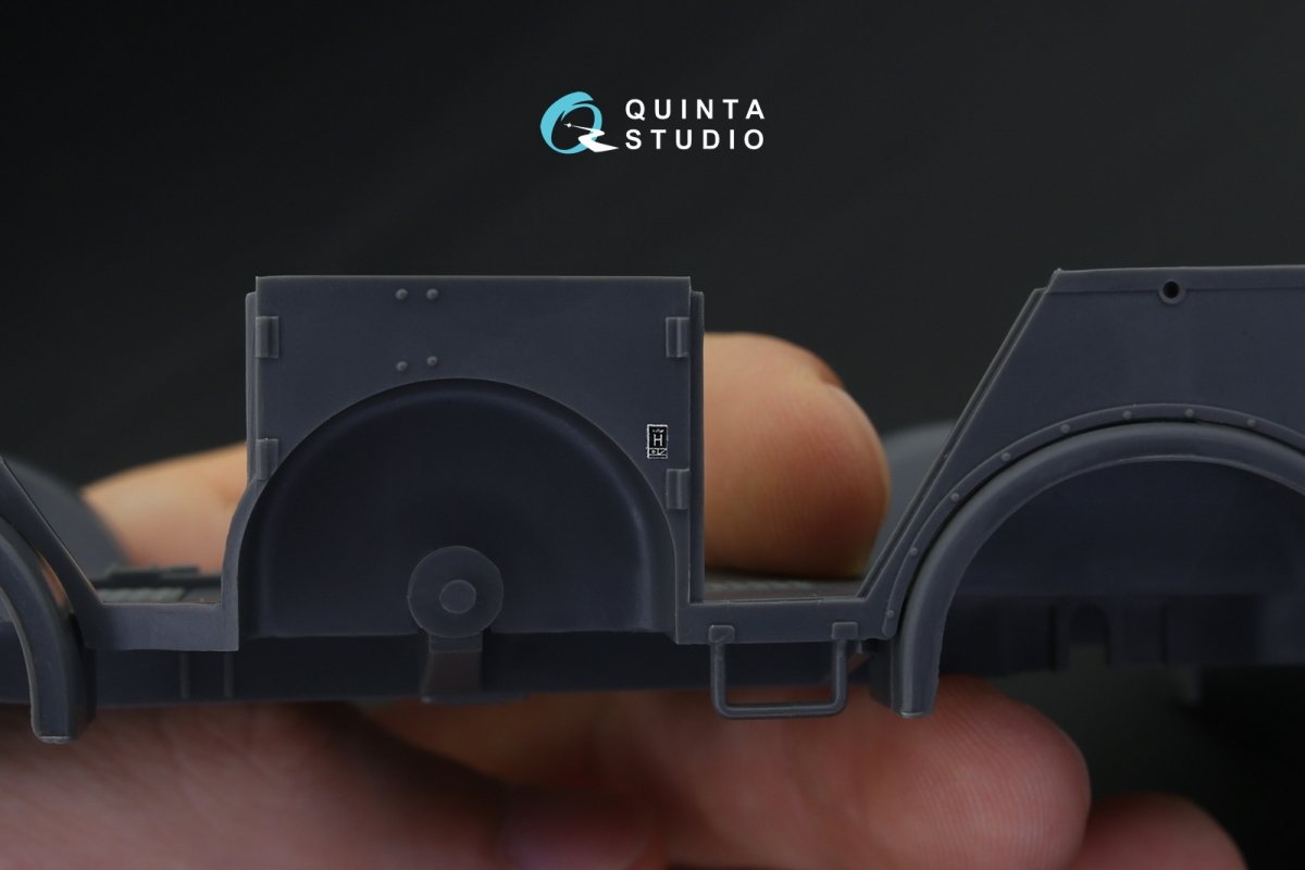 Quinta Studio QD35027 Horch 4X4 type 1a 3D-Printed &amp;amp; coloured Interior on decal paper (for Tamiya kit) 1/35 – Bild 6
