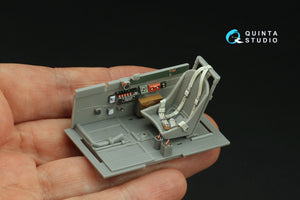 Quinta Studio QD32198 P-47D Thunderbolt Bubbletop Late 3D-Printed coloured Interior on decal paper (Hasegawa) 1/32 – Bild 6