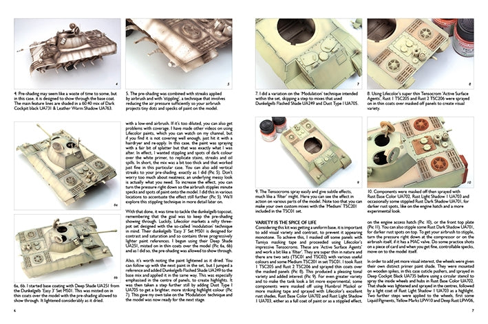 Lifecolor MBPG03 Books Painting Guide Vol. 03 English text – immagine 5