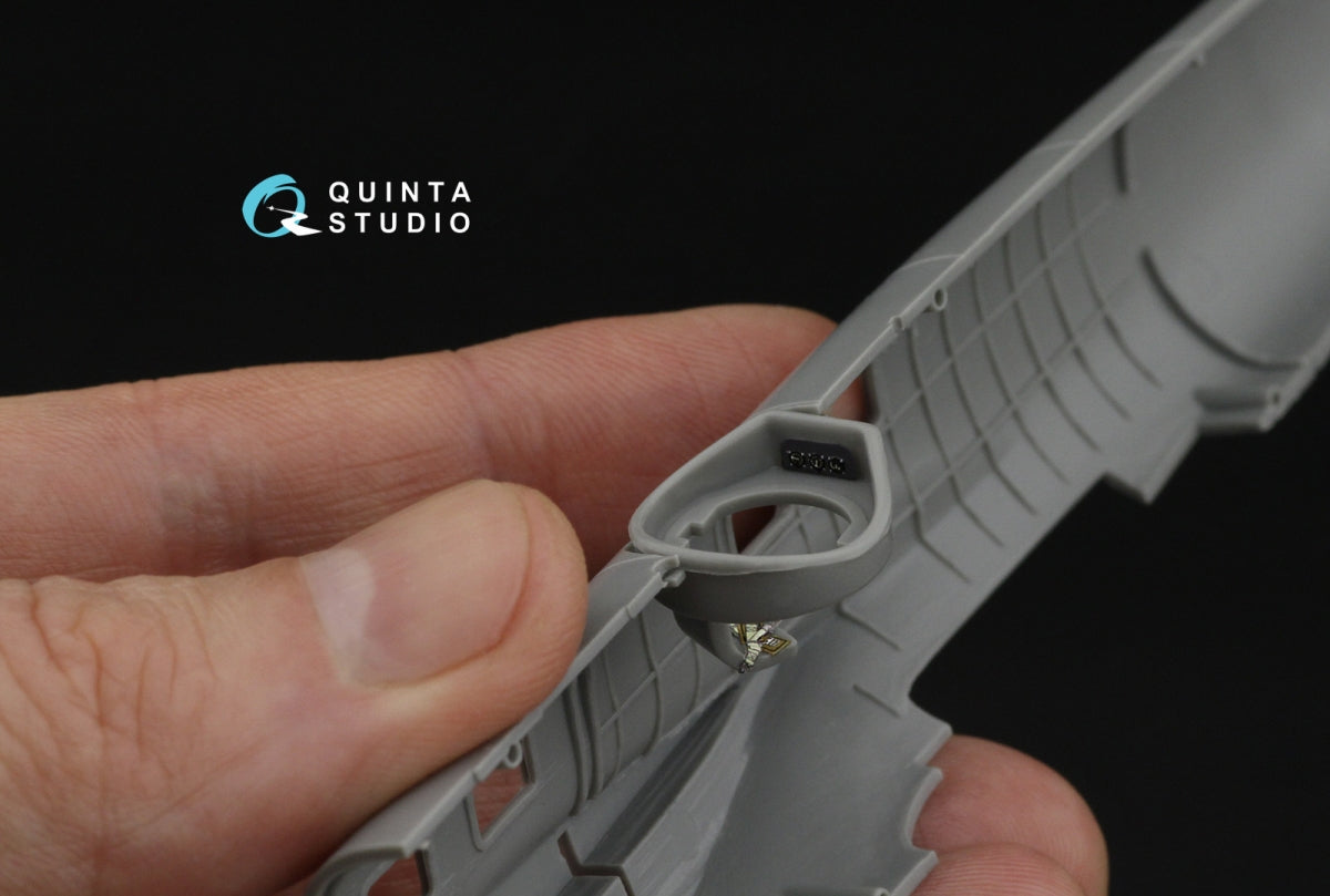 Quinta Studio QD72081 He 111 P/H 3D-Printed &amp;amp; coloured Interior on decal paper (Hasegawa) 1/72 – immagine 9