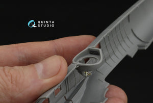 Quinta Studio QD72081 He 111 P/H 3D-Printed &amp;amp; coloured Interior on decal paper (Hasegawa) 1/72 – immagine 9
