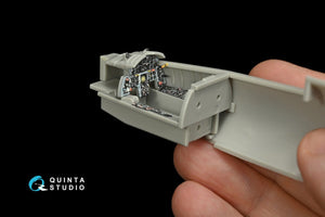 Quinta Studio QD48147 F-104A/C 3D-Printed &amp;amp; coloured Interior on decal paper (for Hasegawa kit) 1/48 – zdjęcie 3