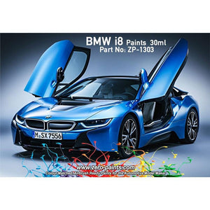 Zero Paints ZP-1303-IR-SIL Ionic Silver with highlight BMW i blue 30ml – Bild 2
