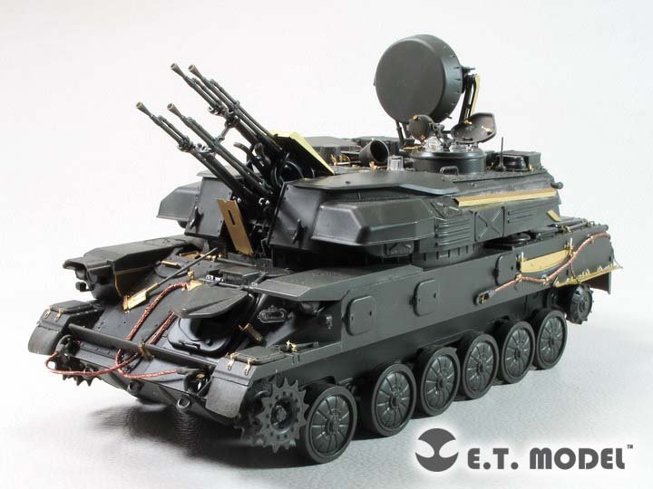 E.T. Model E35-252 Russian ZSU-23-4 Shilka Self-Propelled Anti-Aircraft Gun (For MENG TS-023) 1/35 – immagine 2