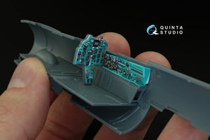 Quinta Studio QD48077 MiG-21PFM 3D-Printed &amp;amp; colored Interior on decal paper (for Eduard kit) 1/48 – image 8