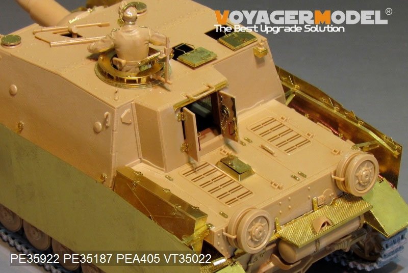 Voyager Model PE35922 WWII German Sturmpanzer IV Brummbar Late Version Basic For TAMIYA 35353 1/35 – immagine 5