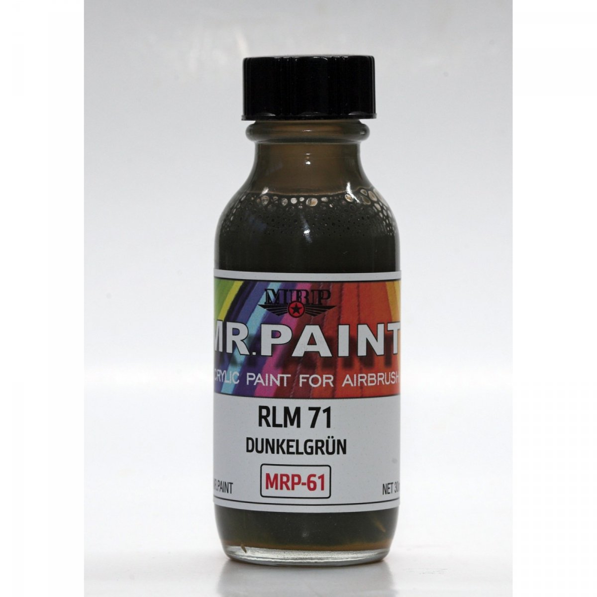 MR. Paint MRP-061 RLM 71 Dunkelgrun WWII German 30ml – immagine 2