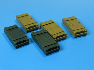 Eureka XXL E-002 Zestaw 5-ciu skrzynek amunicyjnych 1/35