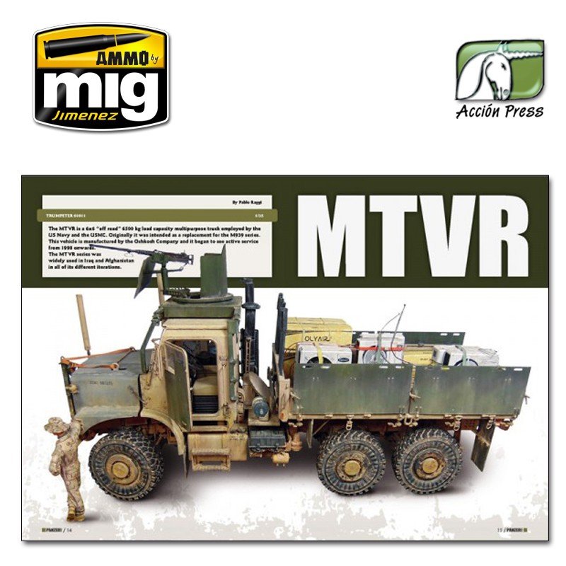 Ammo of Mig Jimenez 54 PANZER ACES ISSUE 54 - MODERN AFV (ENGLISH) – zdjęcie 2