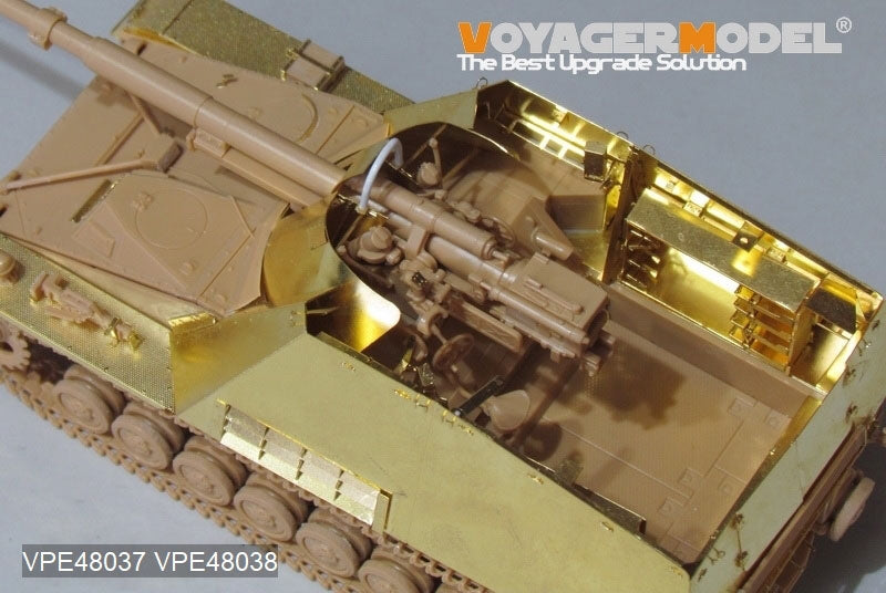 Voyager Model VPE48037 WWII German Sd.Kfz. 164 Nashorn Basic For TAMIYA 32600 1/48 – immagine 7