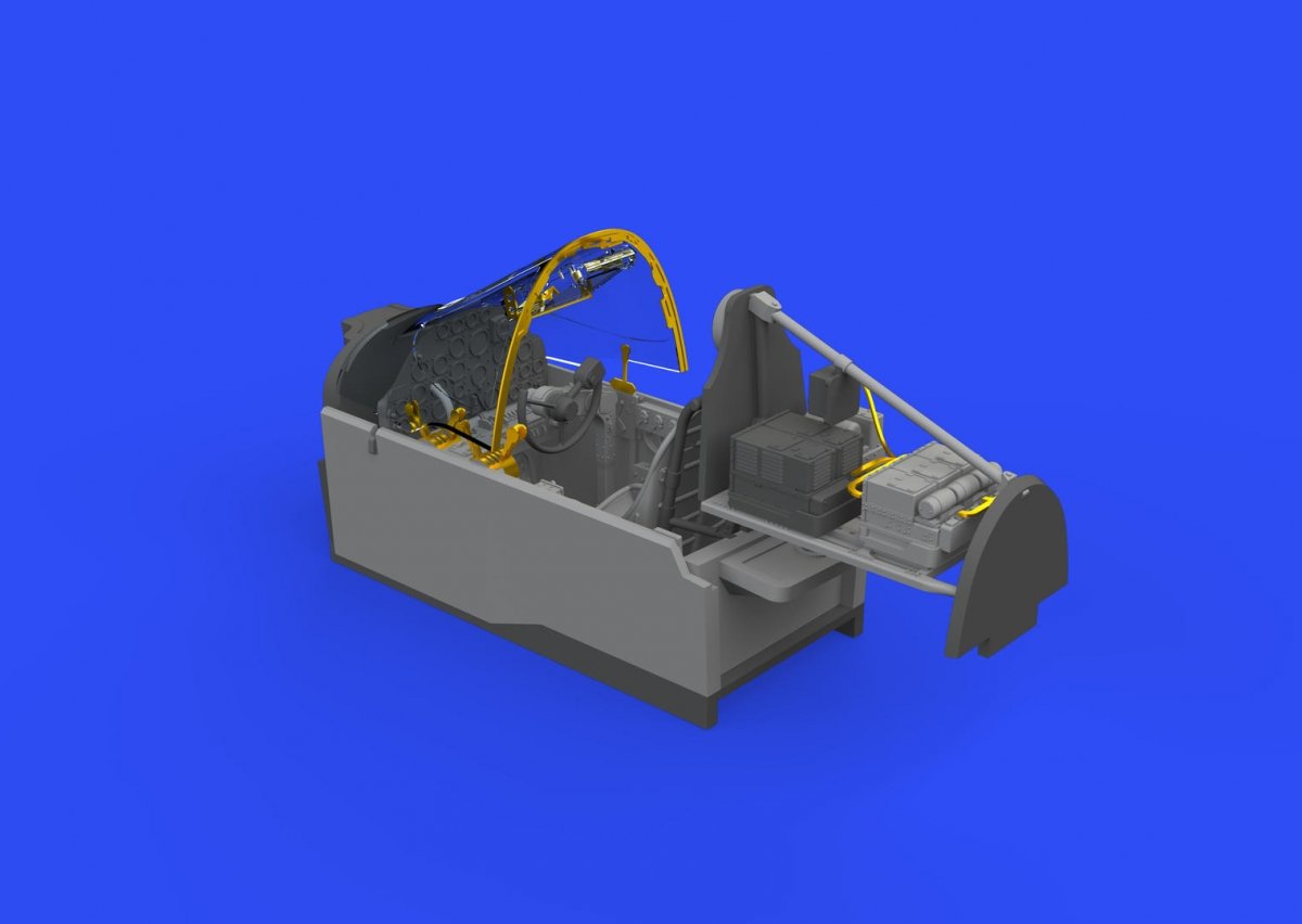 Eduard 648545 P-38G cockpit 1/48 TAMIYA – image 2