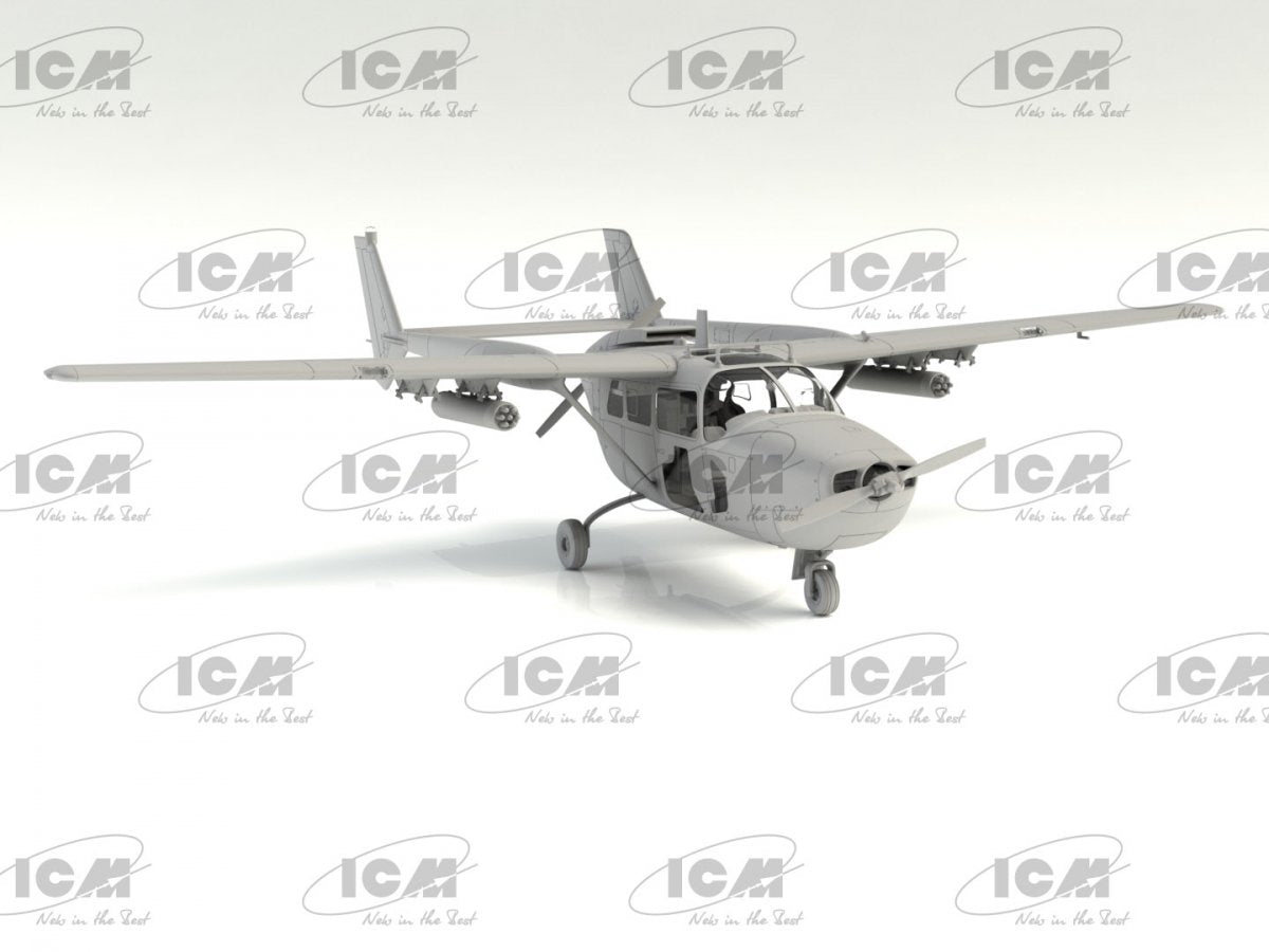ICM 48292 O-2A (late production) USAF Observation Aircraft 1/48 – Bild 6