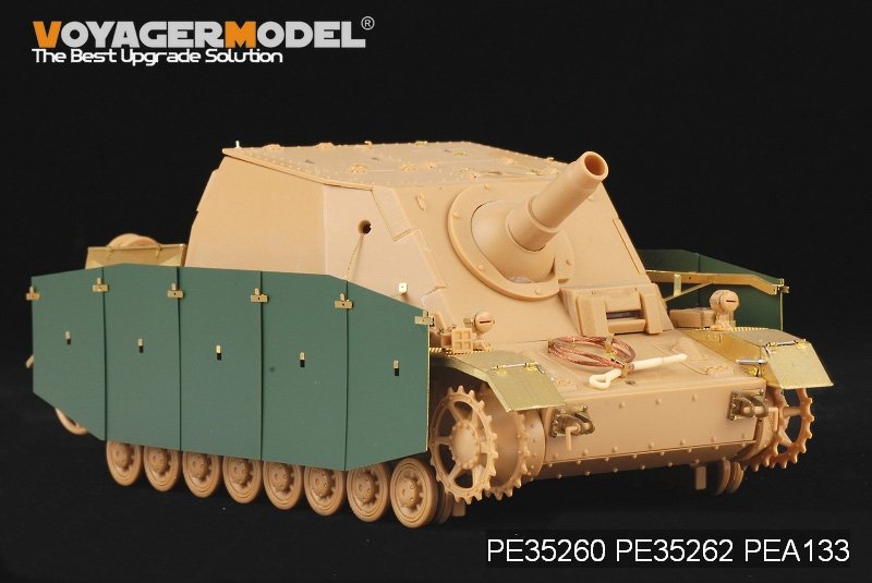Voyager Model PE35260 WWII German Sturmpanzer IV Brummbar Early Version (For Tristar, Hobby Boss) 1/35 – Bild 7