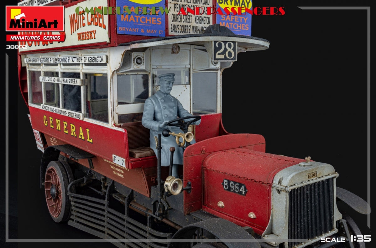 MiniArt 38092 OMNIBUS CREW AND PASSENGERS 1/35 – Bild 2
