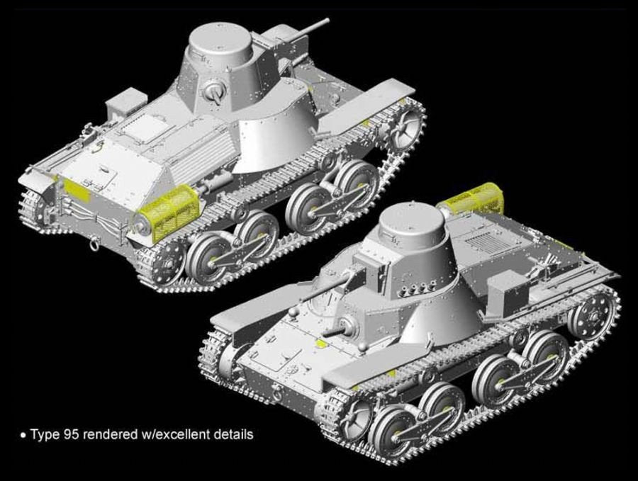 Dragon 6777 IJA Type 95 Ha-Go Hokuman Version 1/35 – immagine 2