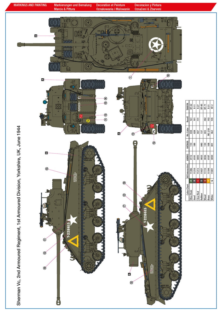 Hobby 2000 35008 Sherman Vc &amp;#39;Firefly&amp;#39; Polish 1st Armored Division (Rye Field Models + Cartograf) 1/35 – image 3