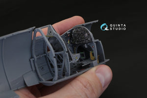 Quinta Studio QD32019 Spitfire Mk.VIII 3D-Printed &amp;amp; coloured Interior on decal paper (for Tamiya kit) 1/32 – zdjęcie 6