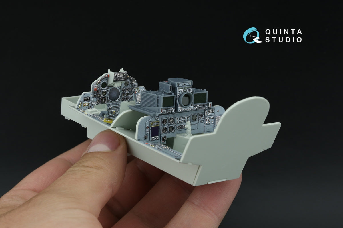 Quinta Studio QD+32262 Tornado IDS German 3D-Printed &amp; coloured Interior on decal paper (Revell) (with 3D-printed resin parts) 1/32