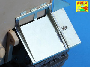 Aber 16051 Rear fenders for Tiger I, Ausf.E – (Late version) 1/16 – image 5