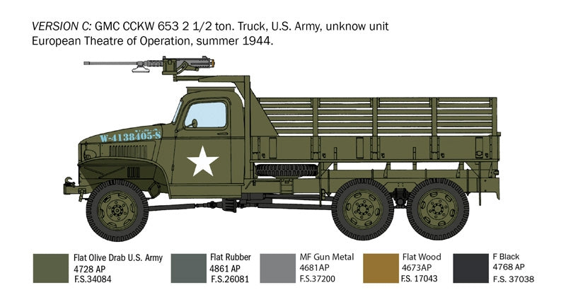 Italeri 6271 GMC 2 1/2 Ton. 6x6 Truck &amp;quot;D-Day 80° Anniversary&amp;quot; 1/35 – image 5