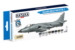 Hataka Hobby HTK-BS28 Falklands Conflict Vol. 2 Paint Set (8x17ml) – immagine 2