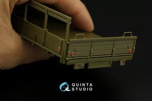 Quinta Studio QD35052 GMC CCKW 353 (open cab) 3D-Printed &amp;amp; coloured Interior on decal paper ( Tamiya ) 1/35 – Bild 4