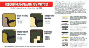 Hataka HTK-AS112 Modern Ukrainian Army AFV paint set 6x17 ml – Bild 3