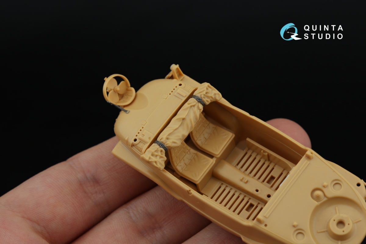 Quinta Studio QDS-48553 Schwimmwagen type 166 3D-Printed &amp;amp; coloured Interior on decal paper (Tamiya) (small version) 1/48 – imagen 7