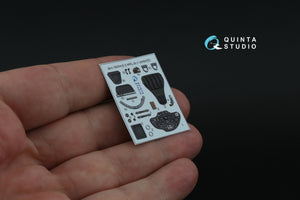 Quinta Studio QD48491 I-16 3D-Printed coloured Interior on decal paper (for Zvezda kit) 1/48 – imagen 11