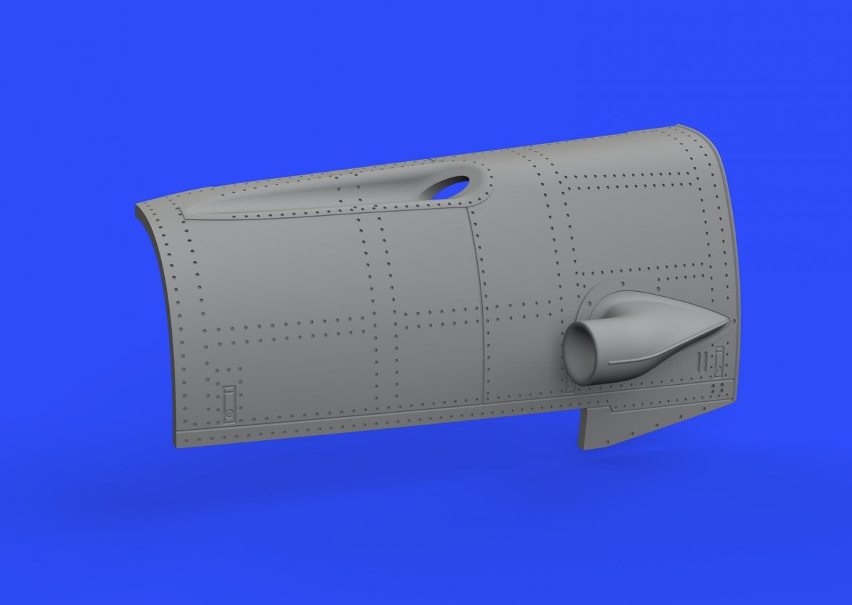 Eduard 648300 Bf 109F engine &amp;amp; fuselage guns EDUARD 1/48 – Bild 7