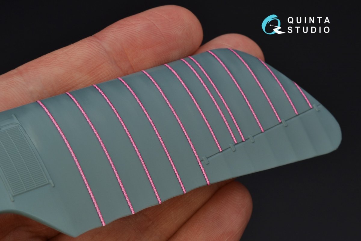 Quinta Studio QP48002 Rubans côtelés magenta Albatros DI-DV 1/48 – image 3