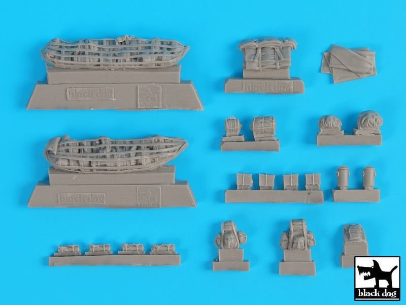 Black Dog T72100 British Warrior accessories set for Trumpeter 1/72 – immagine 6
