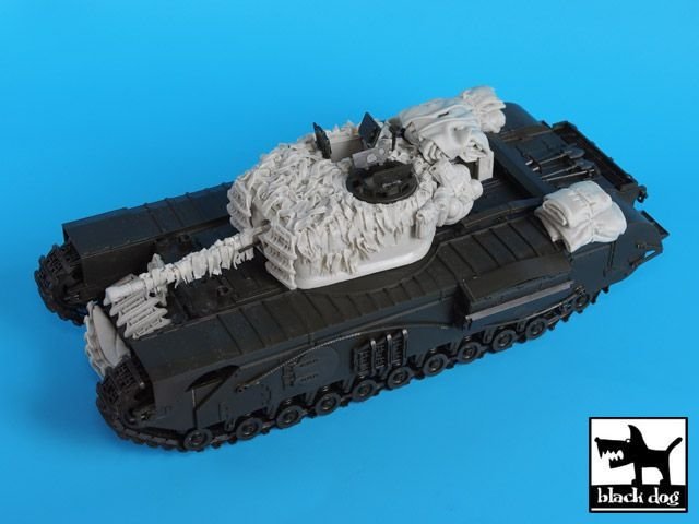 Maquette Black Dog T35020 Churchill MK VII pour Tamiya au 1/35 